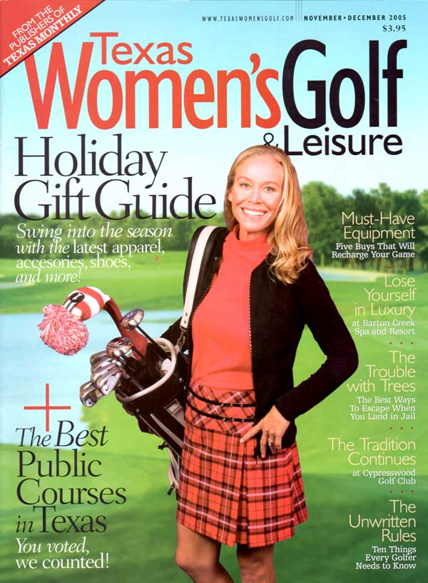 Cover of Texas Women's Golf & Leisure Nov-Dec 2005