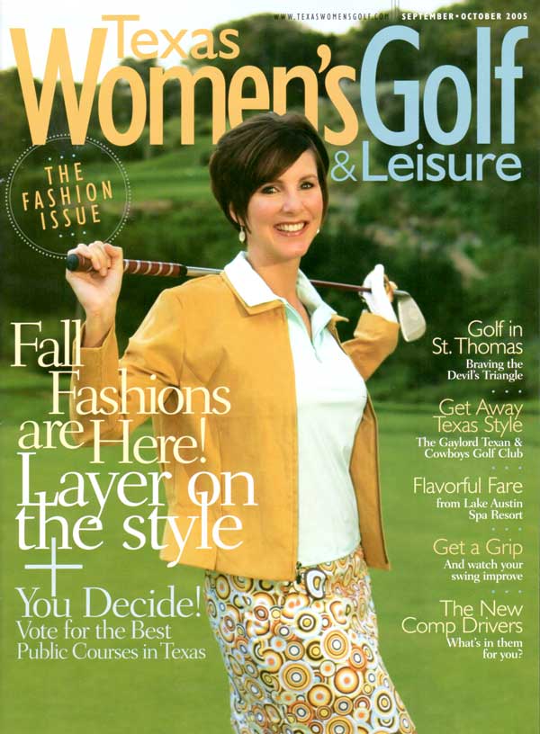 Cover of Texas Women's Golf & Leisure Sept-Oct 2005