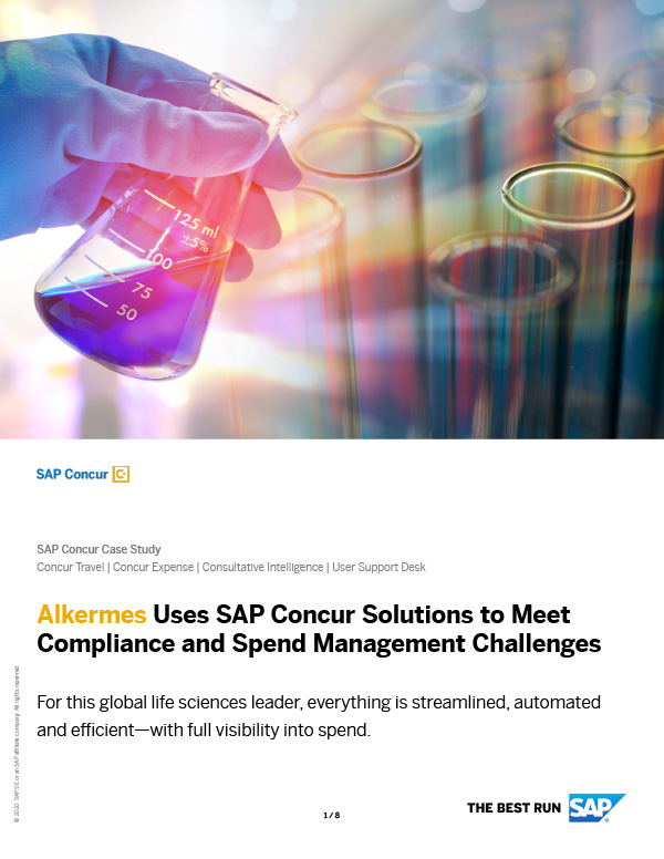 Cover image of SAP Concur Case Study